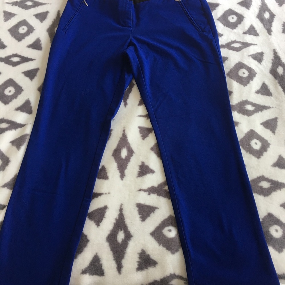 Blue dress pants